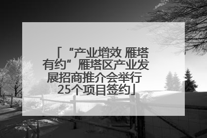 “产业增效 雁塔有约”雁塔区产业发展招商推介会举行 25个项目签约