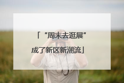 “周末去逛展”成了新区新潮流