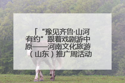 “豫见齐鲁·山河有约”跟着戏剧游中原——河南文化旅游（山东）推广周活动菏泽站活动举行