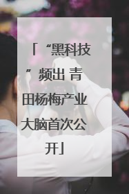 “黑科技”频出 青田杨梅产业大脑首次公开