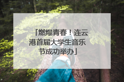 燃爆青春！连云港首届大学生音乐节成功举办