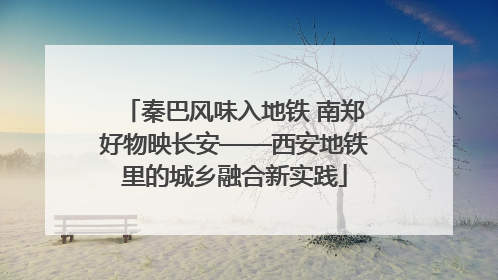 秦巴风味入地铁 南郑好物映长安——西安地铁里的城乡融合新实践