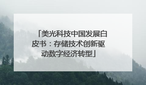 美光科技中国发展白皮书：存储技术创新驱动数字经济转型