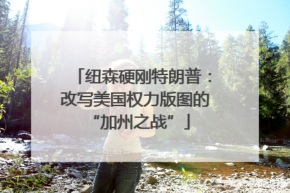 纽森硬刚特朗普：改写美国权力版图的 “加州之战”