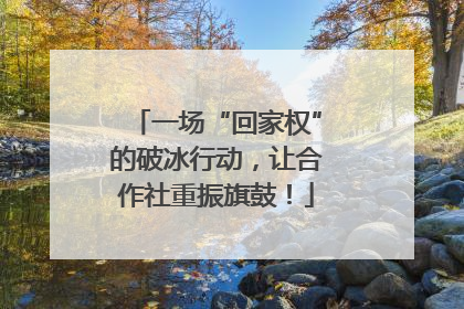 一场“回家权”的破冰行动，让合作社重振旗鼓！