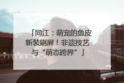 同江：萌宠的鱼皮新装刷屏！非遗技艺与“萌态跨界”