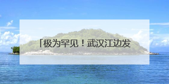 极为罕见！武汉江边发现神秘文字，专家揭秘