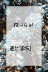 校园女足 逐梦球场