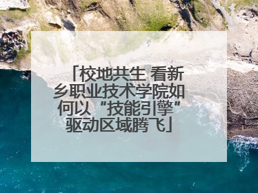 校地共生 看新乡职业技术学院如何以“技能引擎”驱动区域腾飞