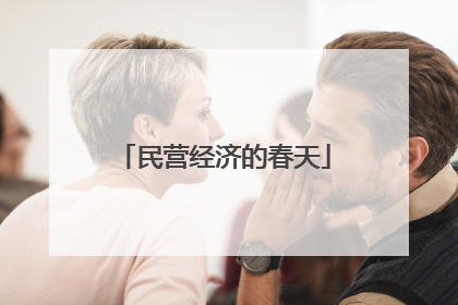 民营经济的春天