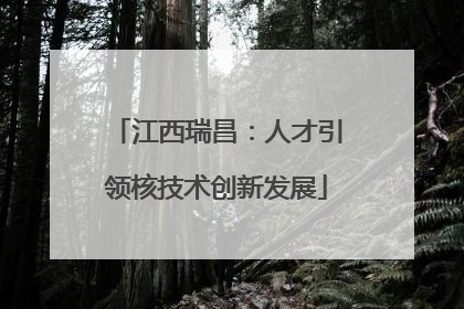 江西瑞昌：人才引领核技术创新发展