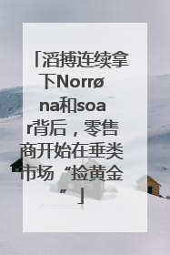 滔搏连续拿下Norrøna和soar背后，零售商开始在垂类市场“捡黄金”