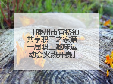 滕州市官桥镇共享职工之家第一届职工趣味运动会火热开赛