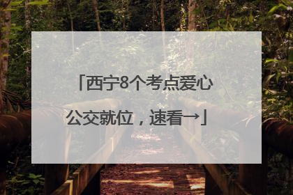 西宁8个考点爱心公交就位，速看→