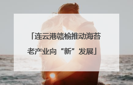 连云港赣榆推动海苔老产业向“新”发展