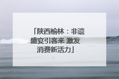 陕西榆林：非遗盛宴引客来 激发消费新活力