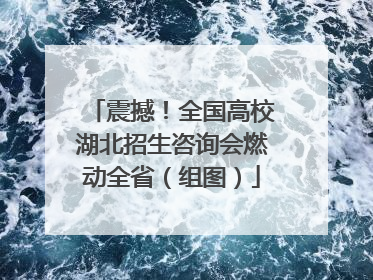 震撼！全国高校湖北招生咨询会燃动全省（组图）