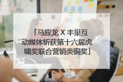 马应龙 X 丰巢互动媒体斩获第十六届虎啸奖联合营销类铜奖